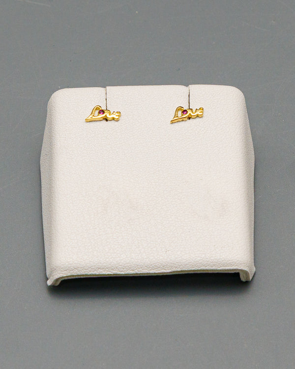 Topos Love Rojo Oro amarillo 18k 0,63 Gr / 6,96 mm