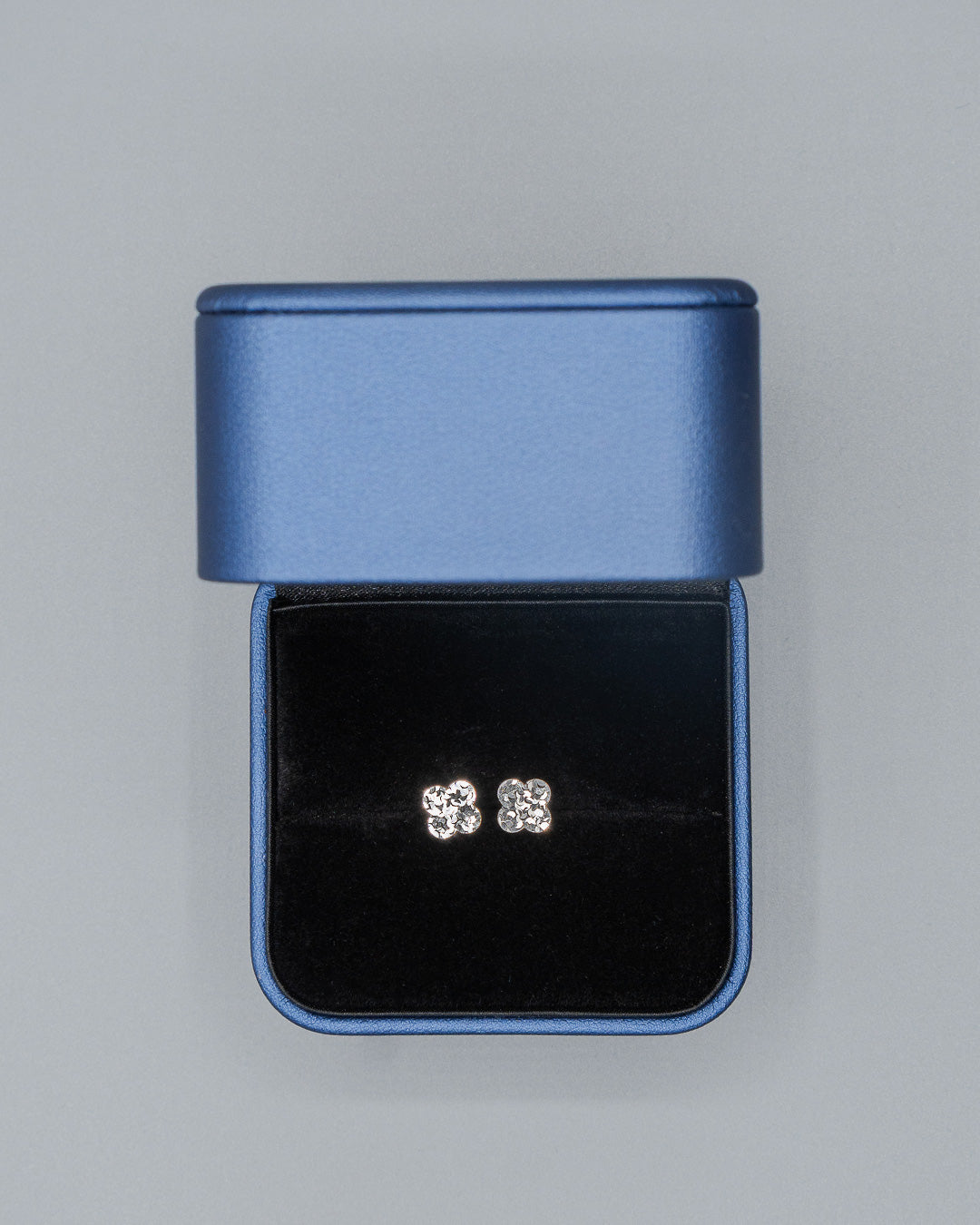 Topos De Plata De Plata Trebol Diamantado PTLB340
