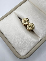 Topos RX oro amarillo y oro blanco 18k 0,72 gr / 7,66 mm