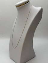 Cadena it veneciana oro amarillo 18k 1,22 gr / 0,57 mm / 50 cm