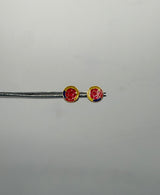 Topos balon Colombia oro amarillo 18k 0,64 gr / 7,16 mm