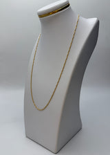 Cadena it singapur oro amarillo 18k 1,40 gr / 1,58 mm / 50 cm