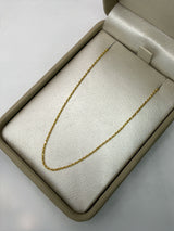 Cadena it lazo oro amarillo 18k 3,60 gr / 1,15 mm / 60 cm