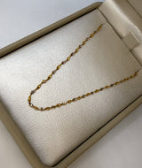 Cadena singapur oro amarillo 18k 2,81 gr / 1,56 mm / 60 cm