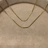 Cadena it veneciana oro amarillo 18k 1,22 gr / 0,57 mm / 50 cm