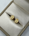 Topos virgen milagrosa oro amarillo 18k 0,66 gr / 8,15 mm