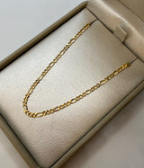 Cadena it 3x1 oro amarillo 18k 2,68 gr / 2,34 mm / 50 cm