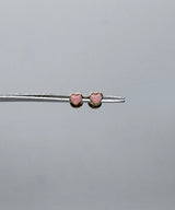 Topos corazón rosa perla oro amarillo 18k 0,51 gr / 4,86 mm