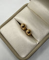 Topos bola diamantada oro amarillo 18k 0,91 gr / 7 mm