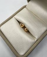 Topos bola diamantado oro amarillo 18k 0,50 gr / 4 mm