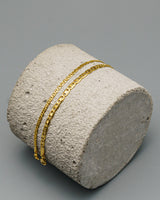 Pulso It Plano Oro amarillo 18k 1,34 Gr / 2,4 mm / 19 Cm